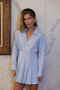 Stef Pleated Shirt Dress